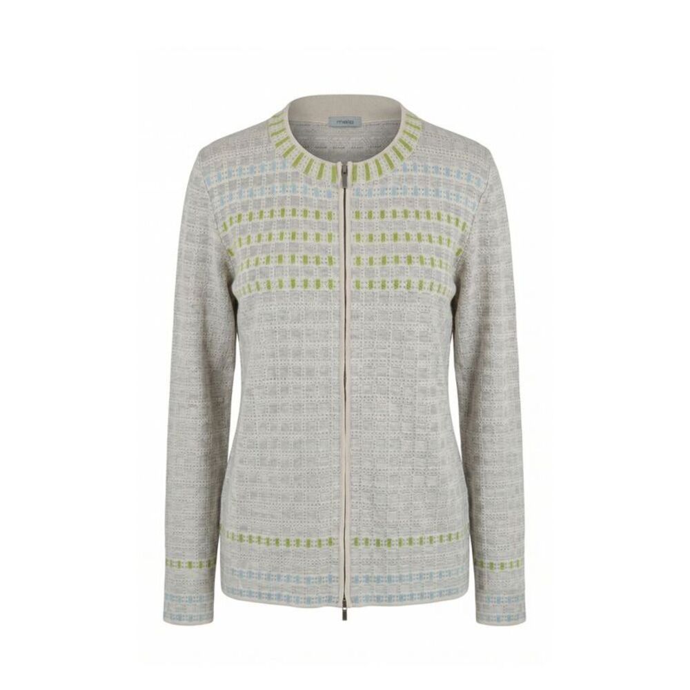 Malo Grey Silk Women Women's Sweater